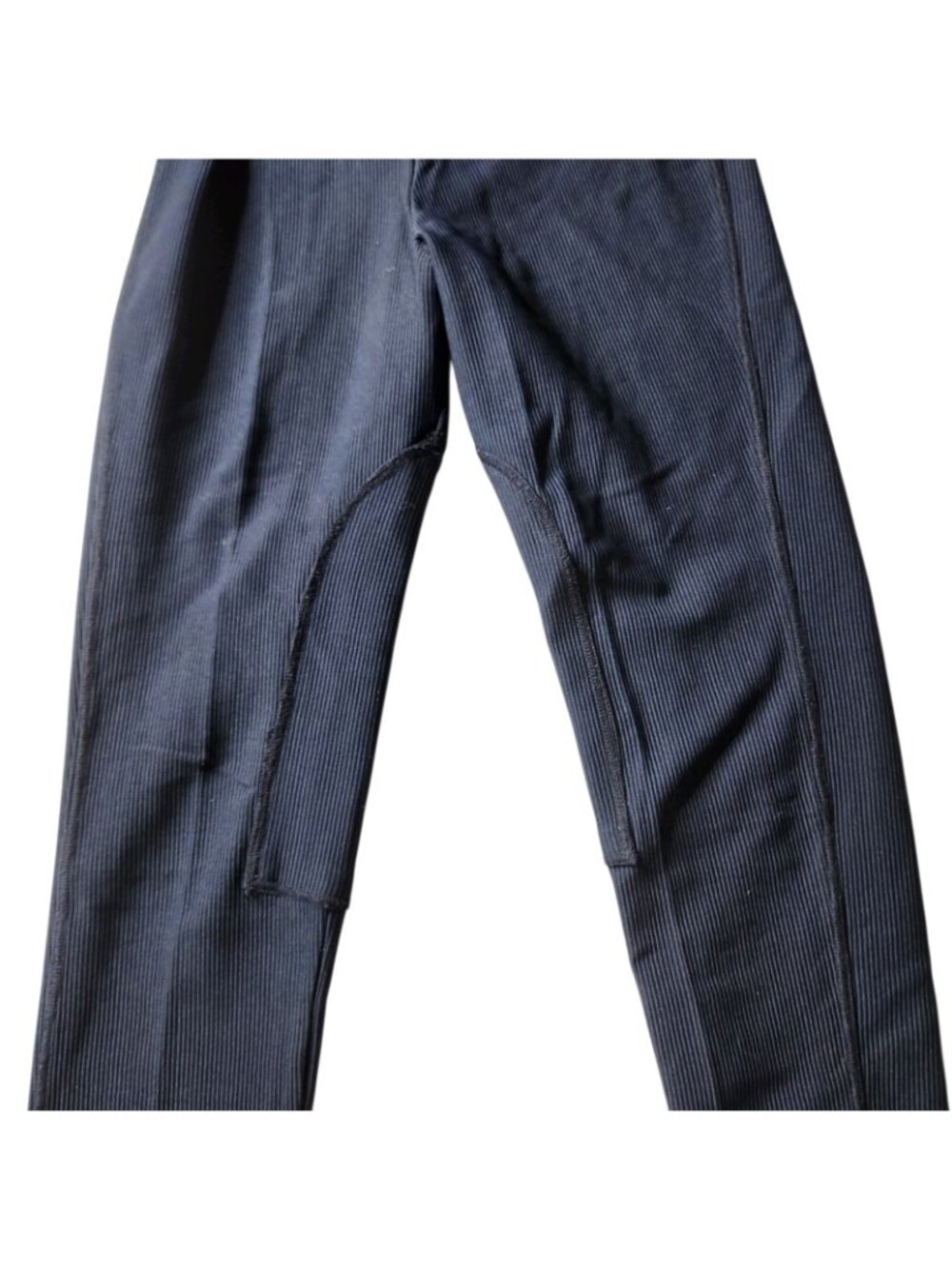 Vinage Kikomo Riding Breeches Equestrian Pants Blue Womens 11/12 Tall Corduroy - Picture 4 of 8